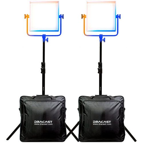  Dracast L1000 Plus Series Bi-Color LED 2-Light Kit