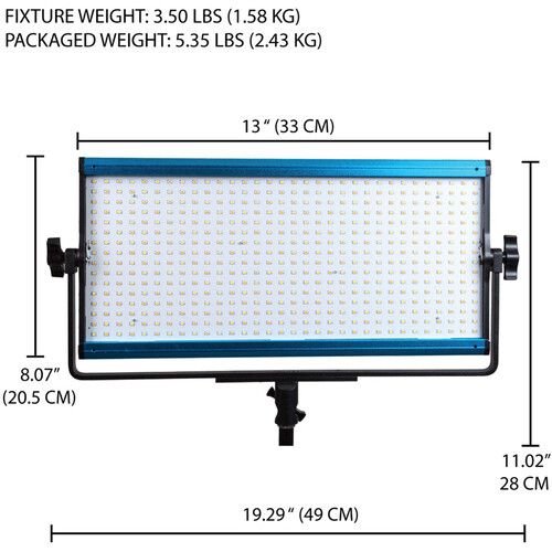  Dracast X Series LED1000 Bi-Color LED Light Panel