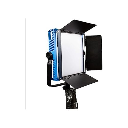  Dracast Kala Plus Series 1000 - Bi-Color 2800K - 6500K LED Video Light | App Control | Dimmable 0-100% | CRI & TLCI 96+ | V-Mount Battery Plate | Barn Doors and Diffusion Panel Included