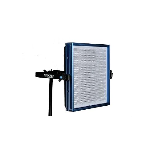  Dracast Pro Series LED1000 Daylight LED 2 Light Kit with Gold Mount Battery Plates and Light Stands