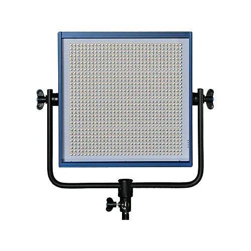  Dracast Pro Series LED1000 Daylight LED 2 Light Kit with Gold Mount Battery Plates and Light Stands