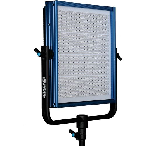  Dracast DRP-LK-2x1000-DG 2 X LED1000 Kit, Daylight with Gold Mount Battery Plates (Blue)