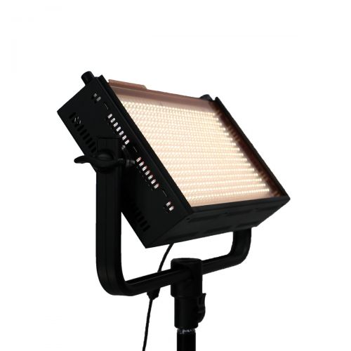  Dracast DR-LK-1x500-1x1000-DFX Studio 1 x LED500 and 1 LED1000 Kit, Daylight Flood with DMX Control (Black)