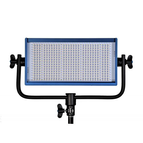  Dracast DRP-LK-2x500-DV 2 X LED500 Kit, Daylight with V-Mount Battery Plates (Blue)