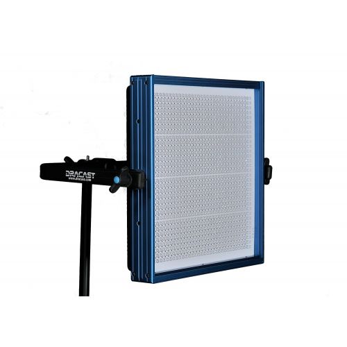  Dracast DRP-LK-2x1000-DV 2 X LED1000 Kit, Daylight with V-Mount Battery Plates (Blue)