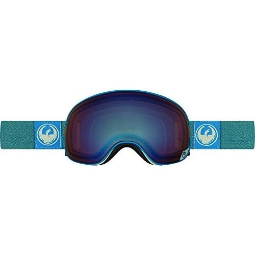  [아마존베스트]Dragon 28631 664 Hone Blue Optimized Flash Blue X2 Visor Goggles Lens Category