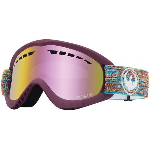  Dragon DXS w/ION Lens Snow Goggles 2021 Shred Together Lumalens Pink Ion