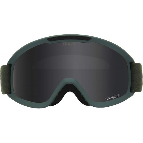  Dragon DR DX2 Bonus Snow Goggles (Foliage/LLDKSMK+LLAMBER), one Size