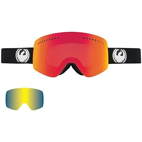  Dragon DRAGON NFX Goggles 2014 Inverse Red Ionized BONUS LENS Ski Snowboard NEW