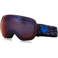 [아마존베스트]Dragon Alliance X1s Ski Goggles, Medium, Black, Olio/Luma Flash Blue Lens