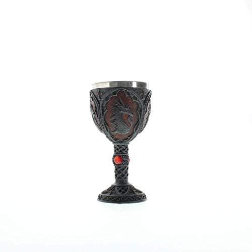  [아마존베스트]Dragon Crest Royal Dragon Goblet, Multicolor