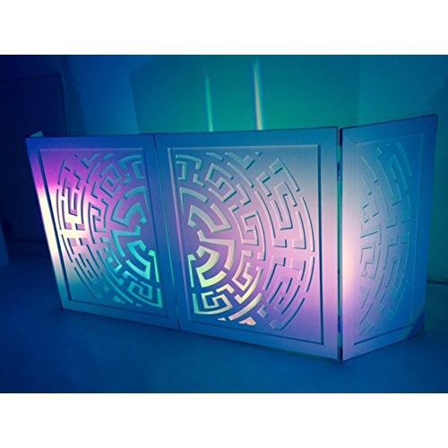  DJ Facade  DJ Booth by Dragon Frontboards: Tribe 4 Panel  White Frame