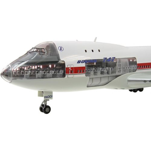  Dragon Models USA Dragon Models Boeing 747-100 Maiden Flight City of Everett Kit, 1:144 Scale