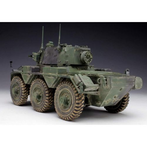  Dragon Models USA Dragon Models British Armored Car Saladin Mk. II -Black Label Series Model Kit (135 Scale)