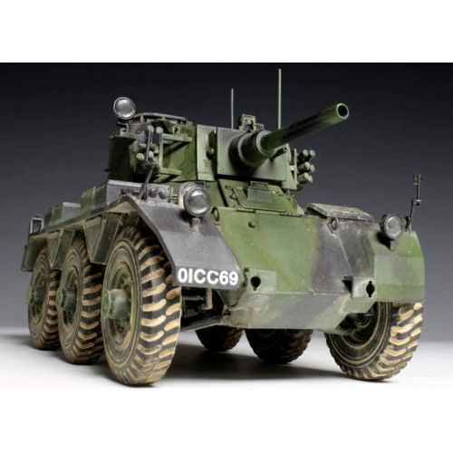  Dragon Models USA Dragon Models British Armored Car Saladin Mk. II -Black Label Series Model Kit (135 Scale)