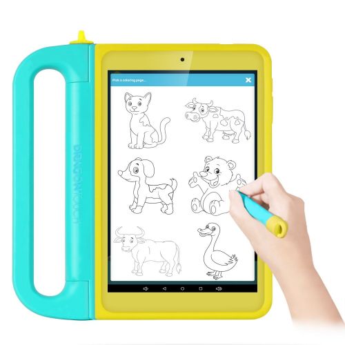  Dragon Touch K8 8inch Kids Tablet Kidoz Pre-Installed 2GB RAM 16GB ROM IPS Display Android 6.0 Marshmallow Android Tablet