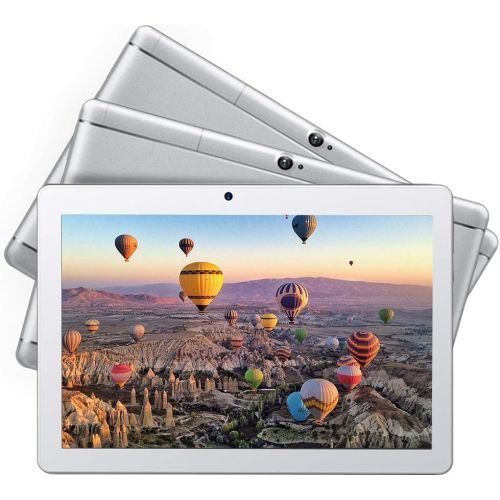  Dragon Touch K10 Tablet, 10 inch Android Tablet with 16 GB Quad Core Processor, 1280x800 IPS HD Display, Micro HDMI, GPS, FM, 5G WiFi (Silver)