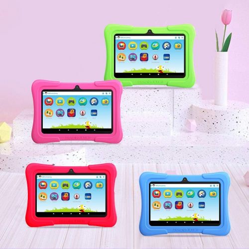  [아마존베스트]Dragon Touch Y88X Pro 7 inch Kids Tablets, 2GB RAM 16GB ROM, Android 9.0 Tablet, Kidoz Pre Installed with Disney Contents (More Than $80 Value), Pink