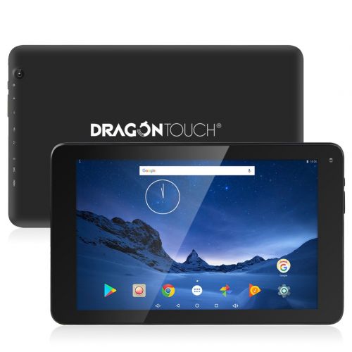  Dragon Touch V10 10.1 inch Tablet Android 7.0 Nougat MTK Quad Core 1GB RAM 16GB Storage, 800x1280 IPS Display with Mini HDMI GPS