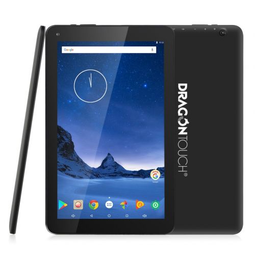  Dragon Touch V10 10.1 inch Tablet Android 7.0 Nougat MTK Quad Core 1GB RAM 16GB Storage, 800x1280 IPS Display with Mini HDMI GPS