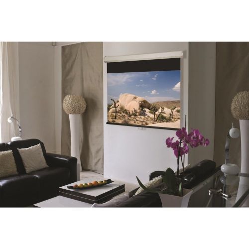  Draper Inc Luma 2 Matte White Manual Projection Screen Viewing Area: 161 diagonal