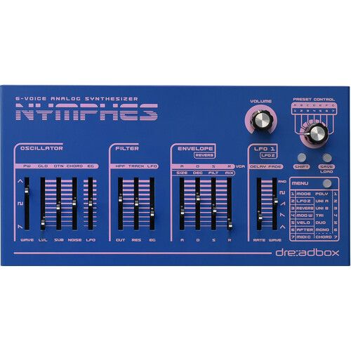  Dreadbox Nymphes 6-Voice Analog Polyphonic Synthesizer