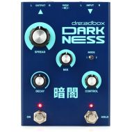 Dreadbox Darkness Stereo Reverb Effect Pedal