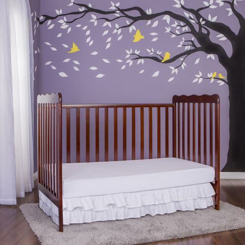  Dream on Me Espresso Wood 2-in-1 Convertible Crib - Brown by Dream on Me