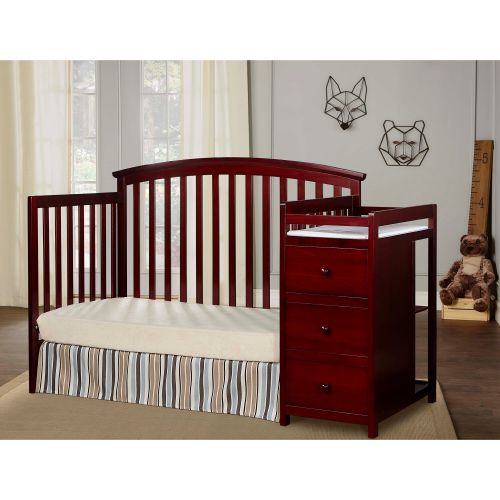  Dream On Me Niko, 5 in 1 Convertible Crib with Changerby Dream on Me