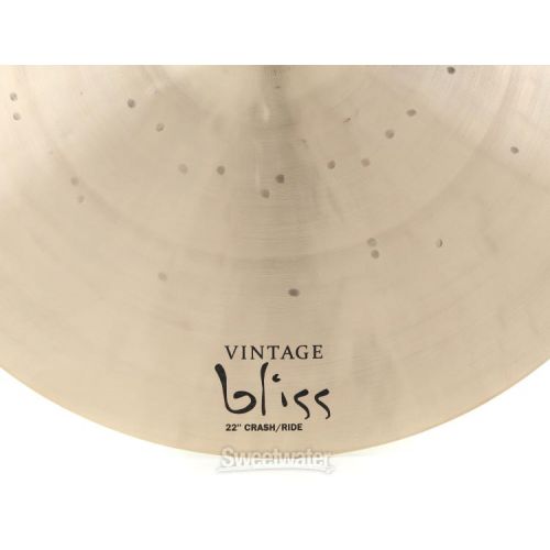  Dream VBCRRI22 Vintage Bliss Crash/Ride Cymbal - 22-inch