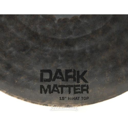  Dream DMHH15 15-inch Dark Matter Hi-hat Cymbals