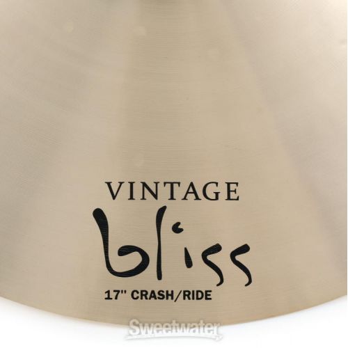  Dream VBCRRI17 Vintage Bliss Crash/Ride Cymbal - 17-inch Demo