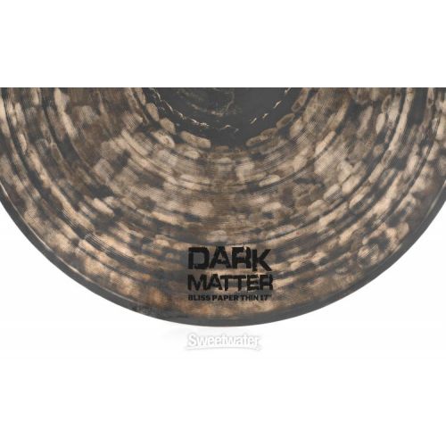  Dream Dark Matter Bliss Paper Thin Crash Cymbal - 17-inch