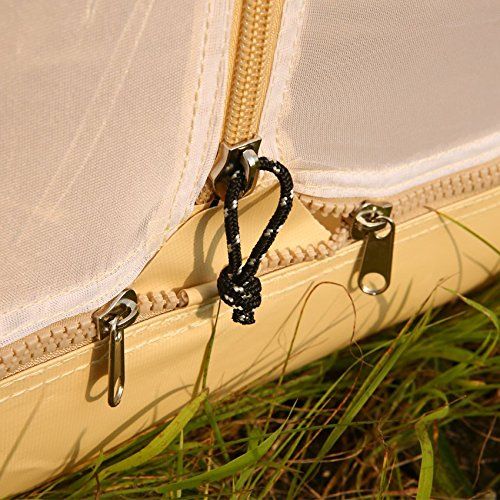  Dream UNISTRENGH 4 Seasons Large Luxury Bell Tents Glamping Waterproof Cotton Canvas Yurt Family Tents for Outdoor Camping Hiking Birthday Party