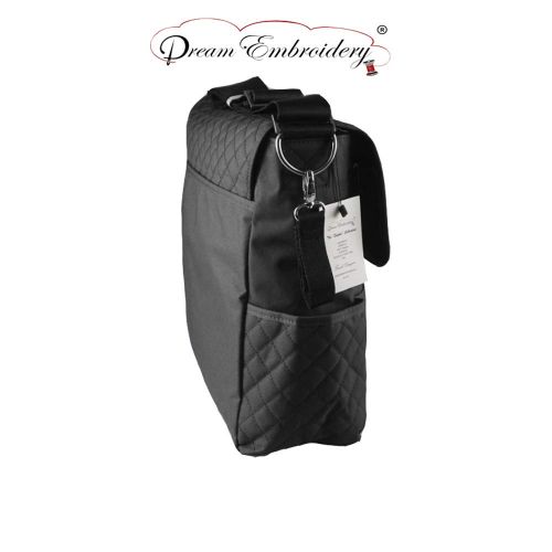  Dream Embroidery Premium Large Maternity Diaper Bag | Durable Stylish 3 Pcs Quilted Diaper Bag for Mom | Baby Tote...