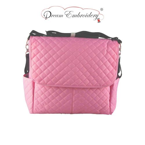  Dream Embroidery Premium Large Maternity Diaper Bag | Durable Stylish 3 Pcs Quilted Diaper Bag for Mom | Baby Tote...