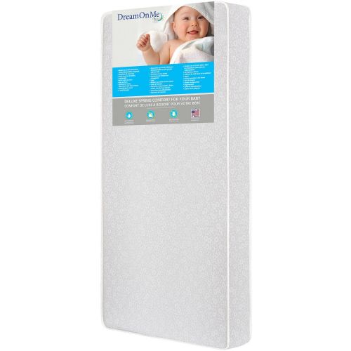  Dream On Me Little Baby 6 Full Size Firm Foam Crib and Toddler Bed Mattress