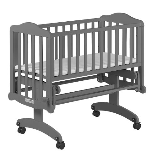  Dream On Me Lullaby Cradle Glider - Steel Grey