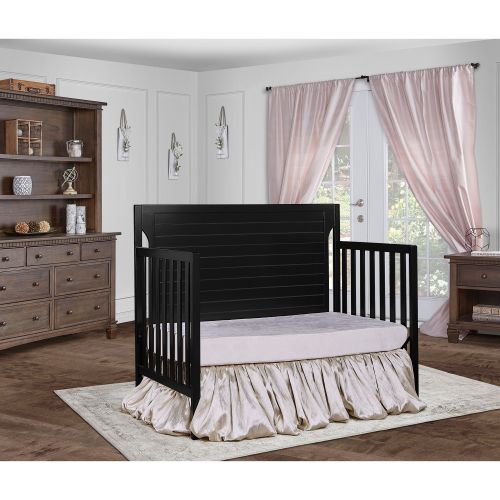  Dream On Me Cape Cod 5 in 1 Convertible Crib, Cherry