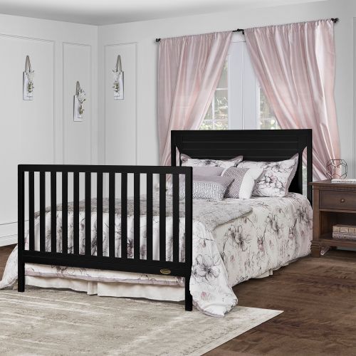  Dream On Me Cape Cod 5 in 1 Convertible Crib, Cherry