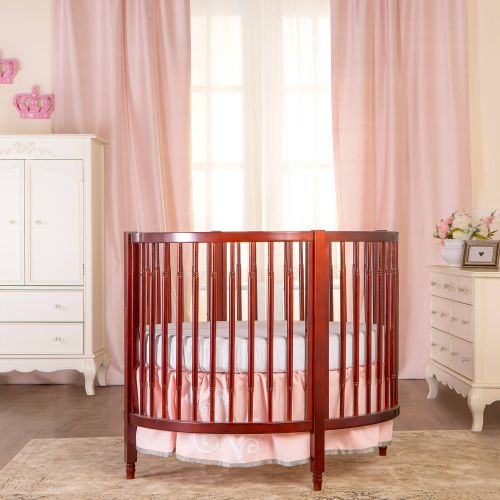  Dream On Me Sophia Posh Circular Crib - Espresso