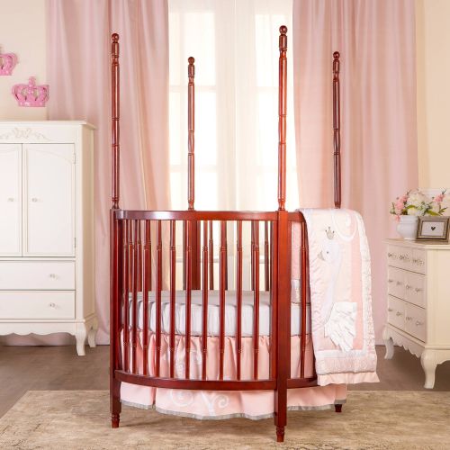  Dream On Me Sophia Posh Circular Crib - Espresso