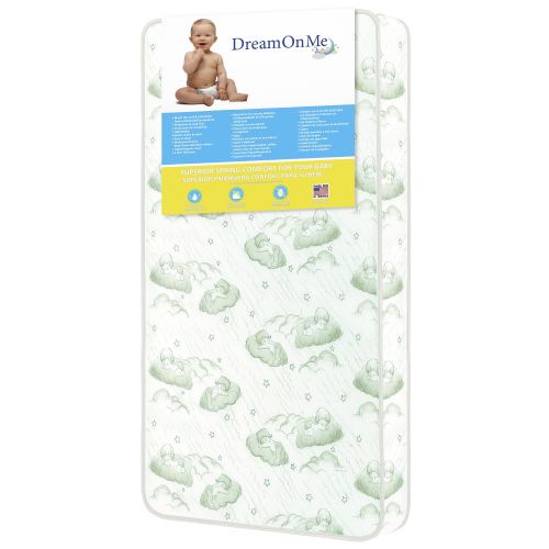  Dream On Me, 6” 96 Coil Spring Crib And Toddler Bed Mattress