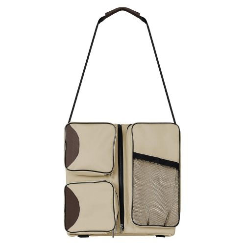  Dream On Me Allea 3 in 1 Diaper Bag, Vanilla & Brown