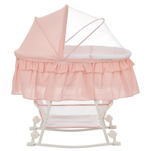  Dream On Me Dream on Me Lacy Portable 2-in-1 Bassinet