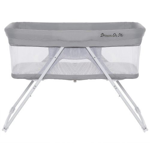  Dream On Me Meghan Portable Bassinet, Grey