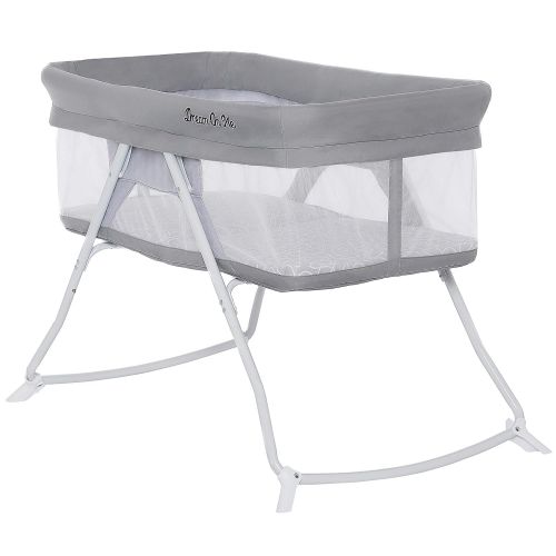  Dream On Me Meghan Portable Bassinet, Grey