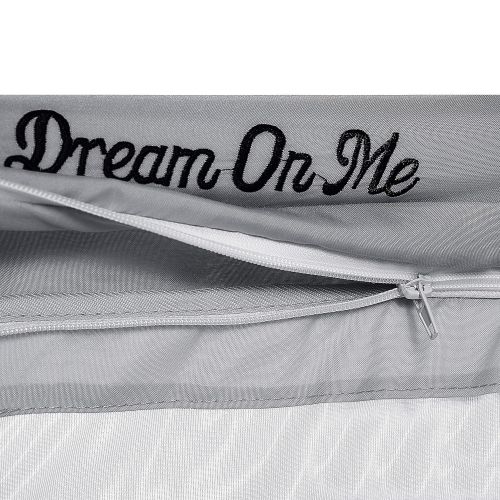  Dream On Me Meghan Portable Bassinet, Grey