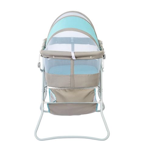  Dream On Me Karley Bassinet, Blue/Grey