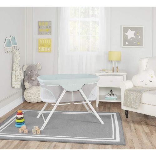  Dream On Me Traveler Portable Bassinet, Cloud Grey